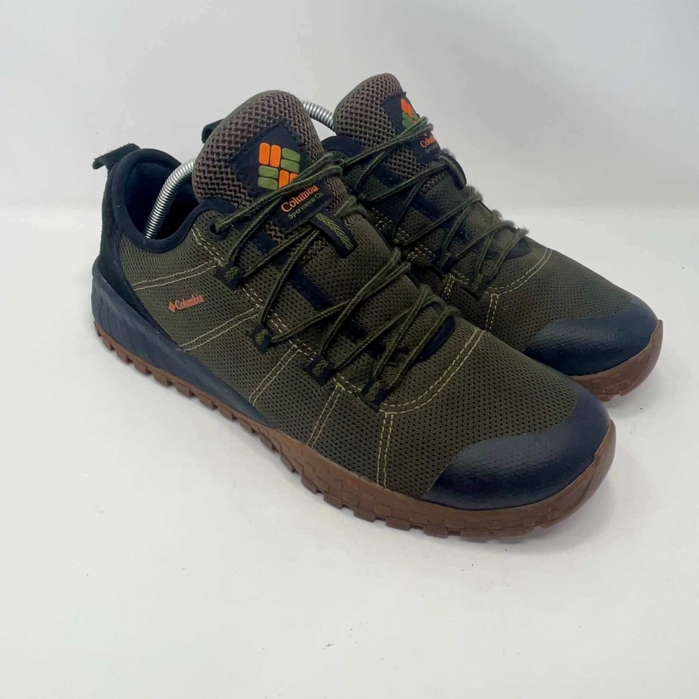Columbia Vitesse Hiking Shoes Olive Green Black BM5972-313 Men's Size 12 Walk